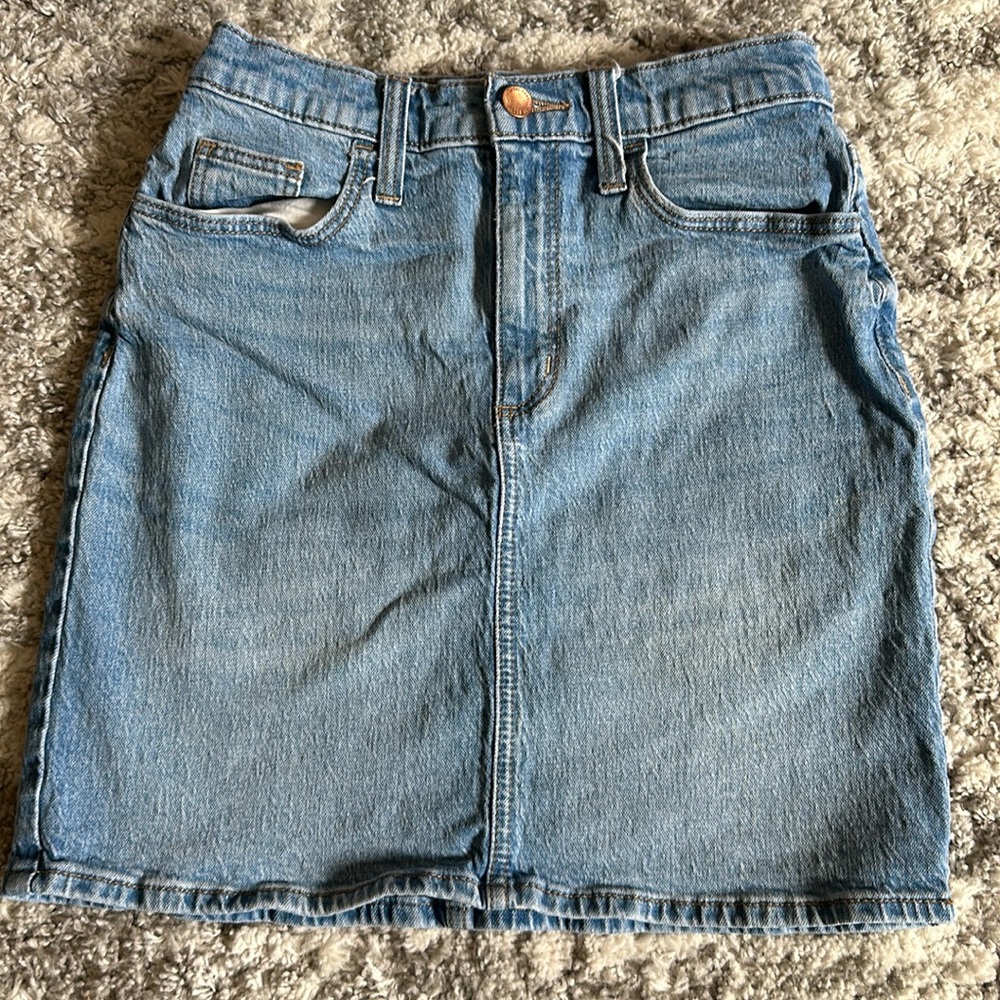 Universal Thread High-Rise Denim Mini Skirt